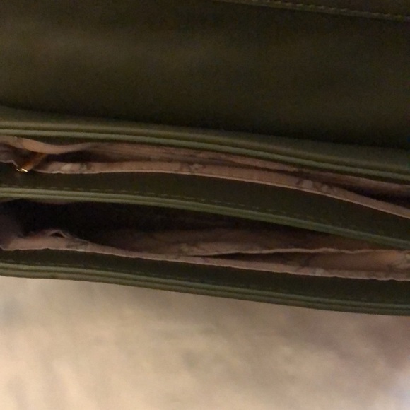 Betsey Johnson Quilted Star Crossbody Or Shoulder Bag Olive Green NWT - Picture 14 of 16